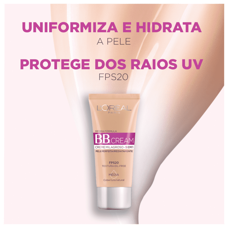 B.b.cream Lóreal Paris Media Fdps20 30Ml b-b-cream-loreal-paris-media-fdps20-30ml