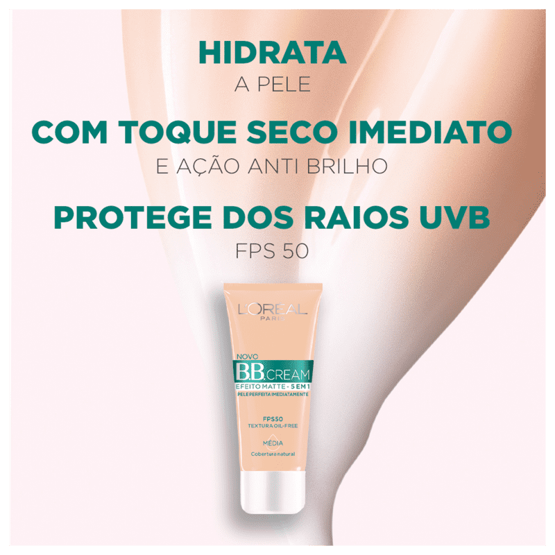 B.b.cream Lóreal Paris Morena Matte Fps 50 30Ml b-b-cream-loreal-paris-morena-matte-fps-50-30ml