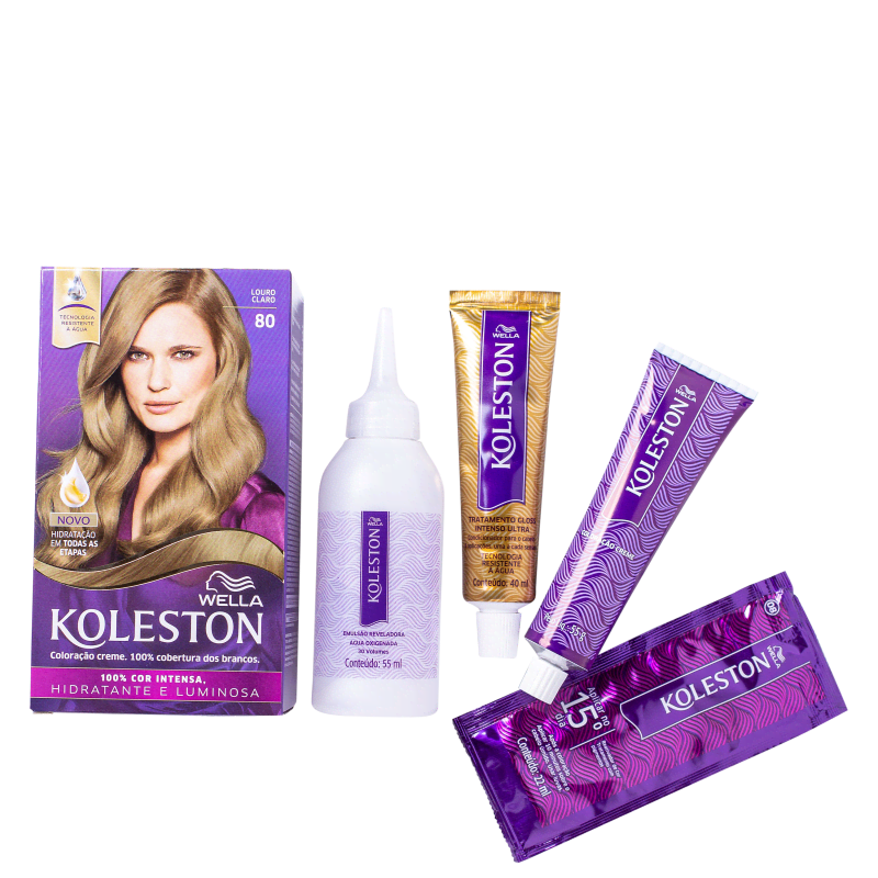Coloração Koleston Louro Claro 80 coloracao-koleston-louro-claro-80