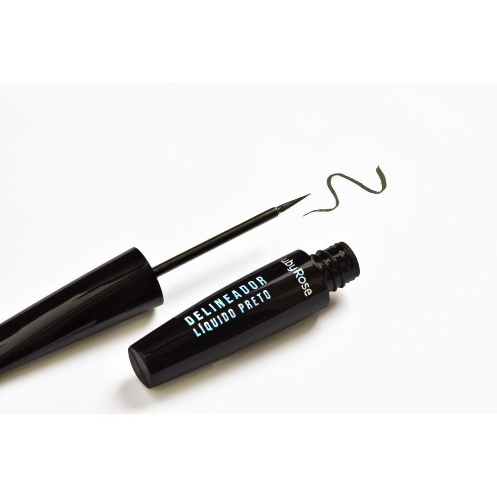 Delineador Liquido Preto Ruby Rose delineador-liquido-preto-ruby-rose